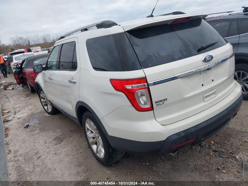 2011 Ford Explorer Xlt VIN: 1FMHK7D8XBGA78992 Lot: 40745454