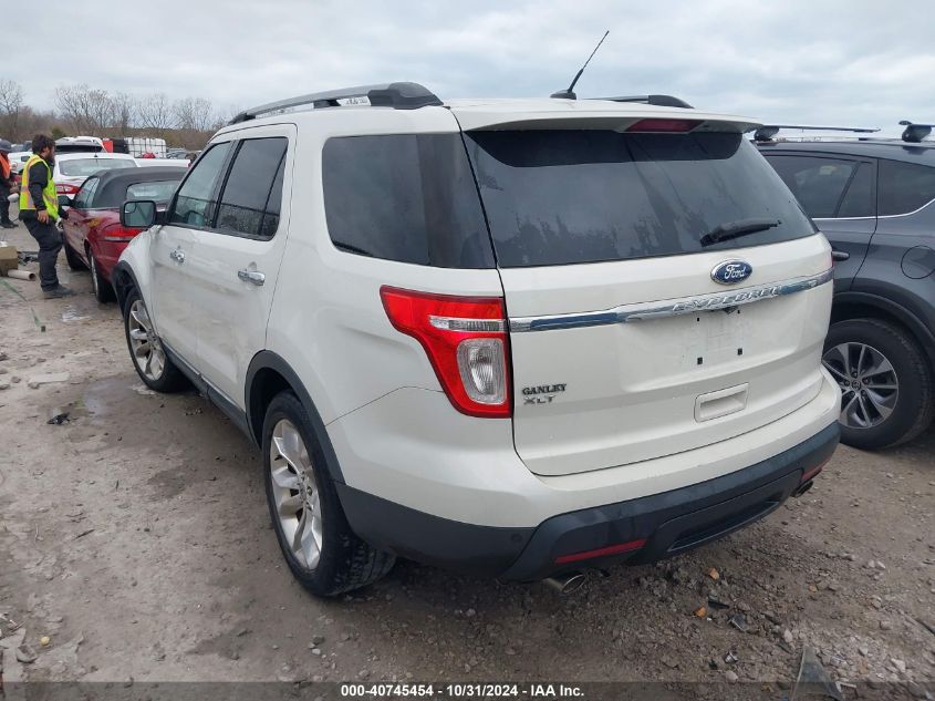 2011 Ford Explorer Xlt VIN: 1FMHK7D8XBGA78992 Lot: 40745454