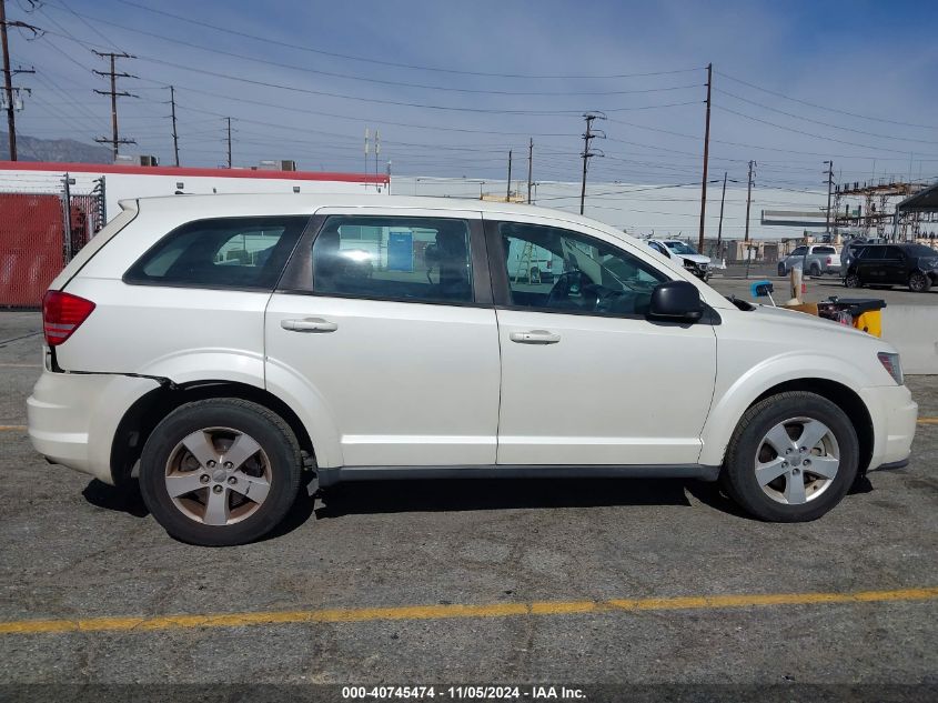 2013 Dodge Journey American Value Pkg VIN: 3C4PDCAB7DT587827 Lot: 40745474