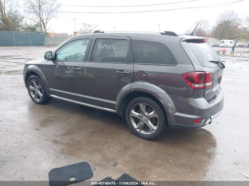 2016 Dodge Journey Crossroad Plus VIN: 3C4PDDGG9GT124455 Lot: 40745476