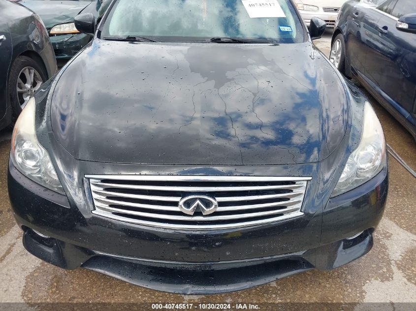 2013 Infiniti G37 Journey VIN: JN1CV6EK9DM922201 Lot: 40745517