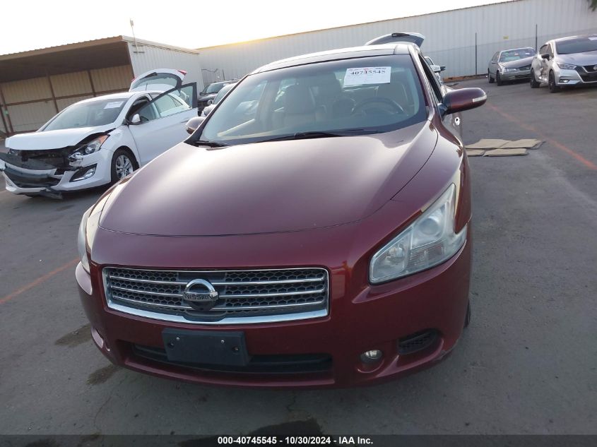 2010 Nissan Maxima 3.5 Sv VIN: 1N4AA5AP1AC869674 Lot: 40745545