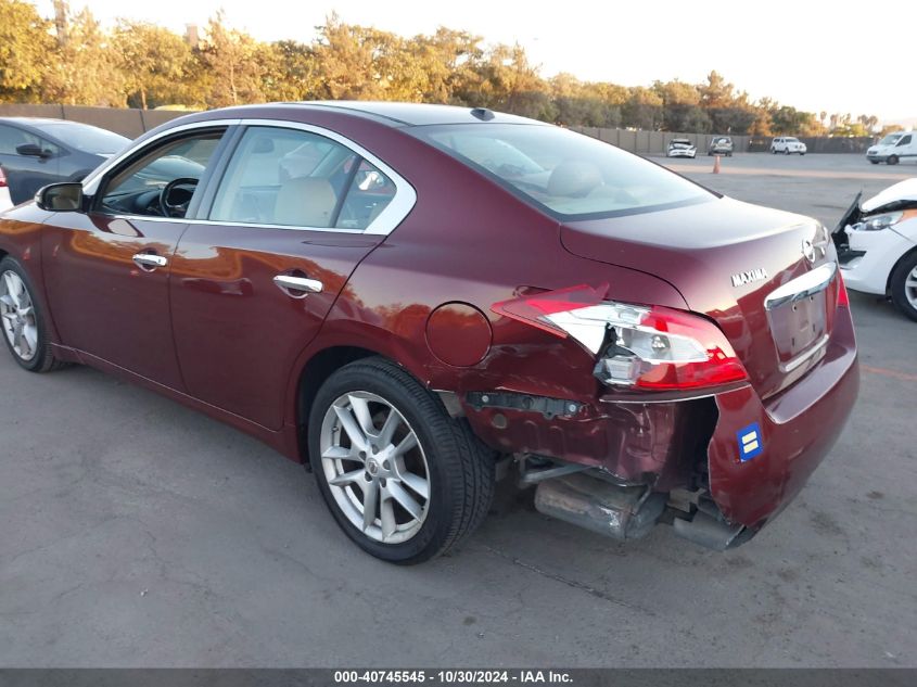 2010 Nissan Maxima 3.5 Sv VIN: 1N4AA5AP1AC869674 Lot: 40745545