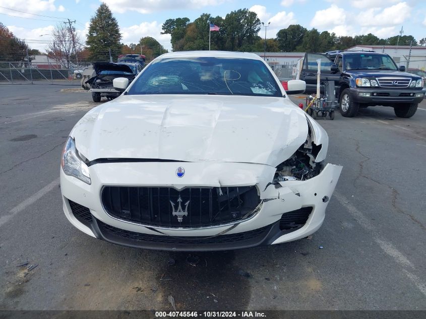 2014 Maserati Quattroporte S Q4 VIN: ZAM56RRA6E1098226 Lot: 40745546