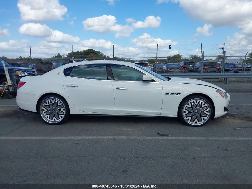 2014 Maserati Quattroporte S Q4 VIN: ZAM56RRA6E1098226 Lot: 40745546