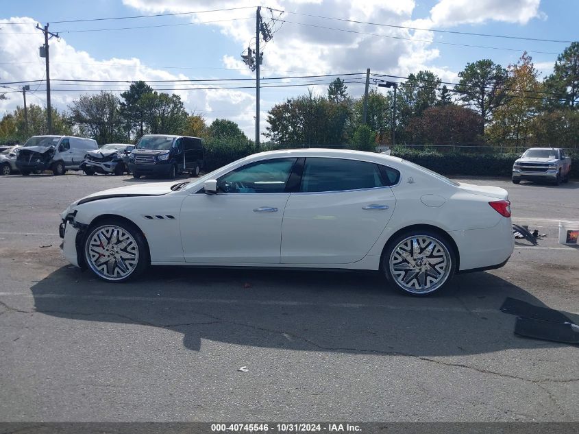 2014 Maserati Quattroporte S Q4 VIN: ZAM56RRA6E1098226 Lot: 40745546