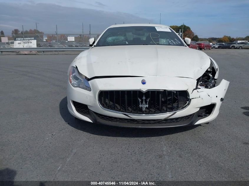 2014 Maserati Quattroporte S Q4 VIN: ZAM56RRA6E1098226 Lot: 40745546