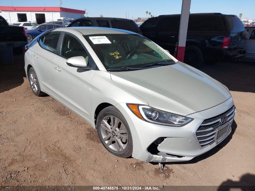 2017 HYUNDAI ELANTRA SE - KMHD84LF0HU271528