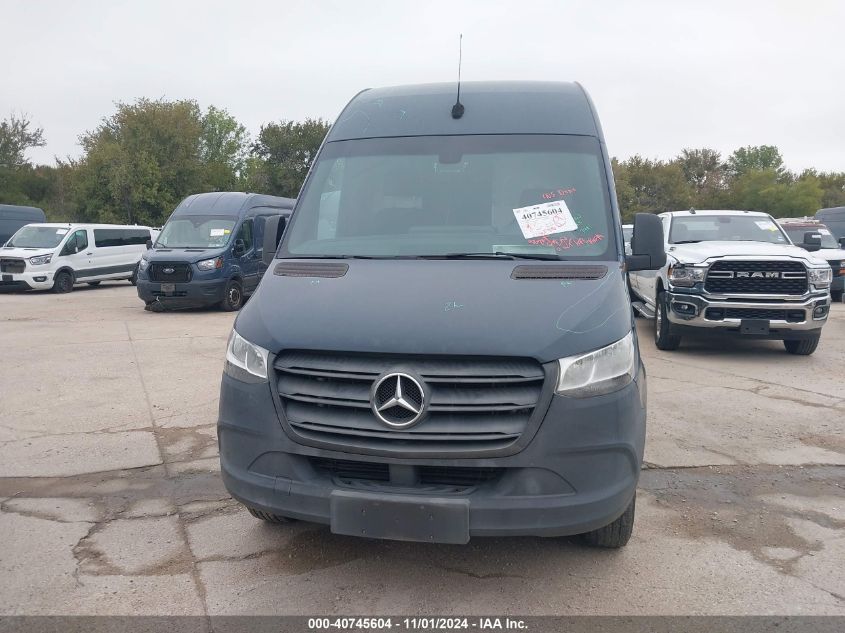 2019 Mercedes-Benz Sprinter 2500 High Roof V6 VIN: WD4PF1CD8KP127421 Lot: 40745604