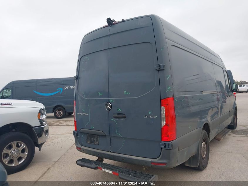 2019 Mercedes-Benz Sprinter 2500 High Roof V6 VIN: WD4PF1CD8KP127421 Lot: 40745604