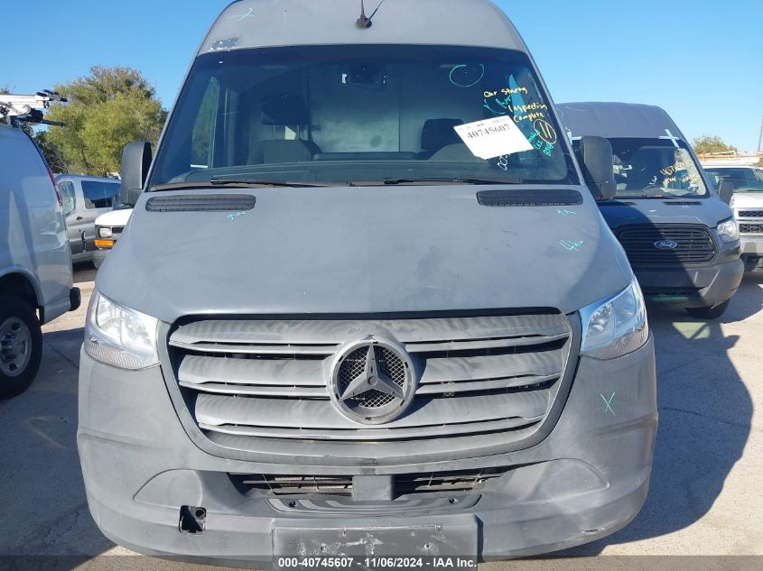 2019 Mercedes-Benz Sprinter 2500 High Roof V6 VIN: WD4PF1CD7KP128348 Lot: 40745607