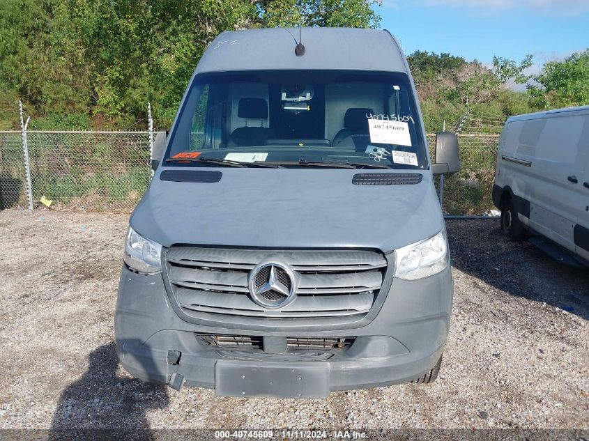 2019 Mercedes-Benz Sprinter 2500 High Roof V6 VIN: WD4PF1CD1KP126367 Lot: 40745609