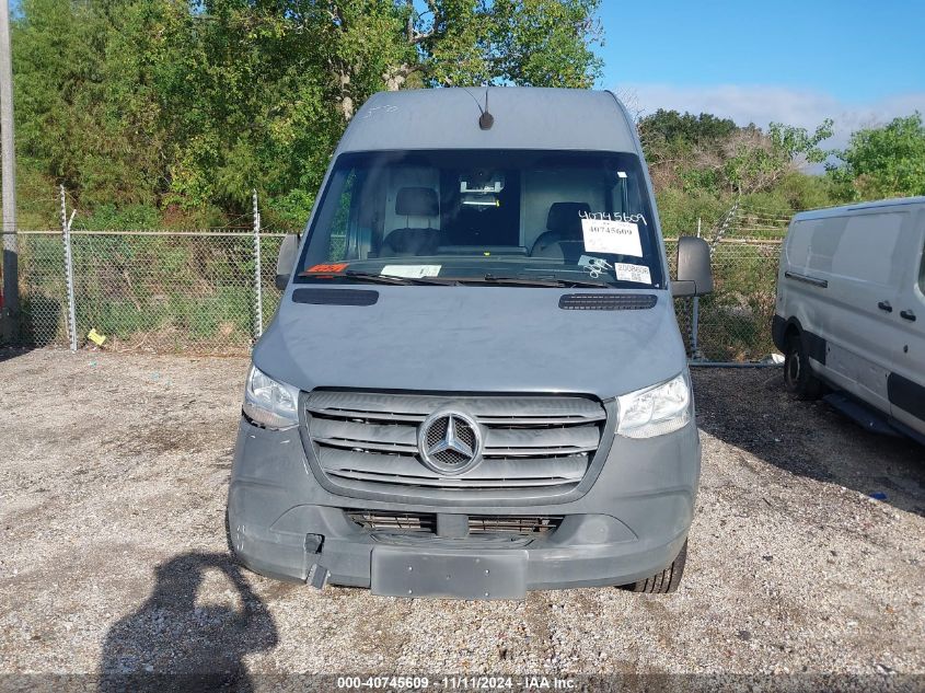 2019 Mercedes-Benz Sprinter 2500 High Roof V6 VIN: WD4PF1CD1KP126367 Lot: 40745609