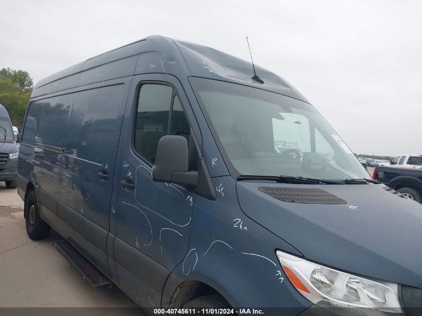 2019 Mercedes-Benz Sprinter 2500 High Roof V6 VIN: WD4PF1CD0KP124108 Lot: 40745611