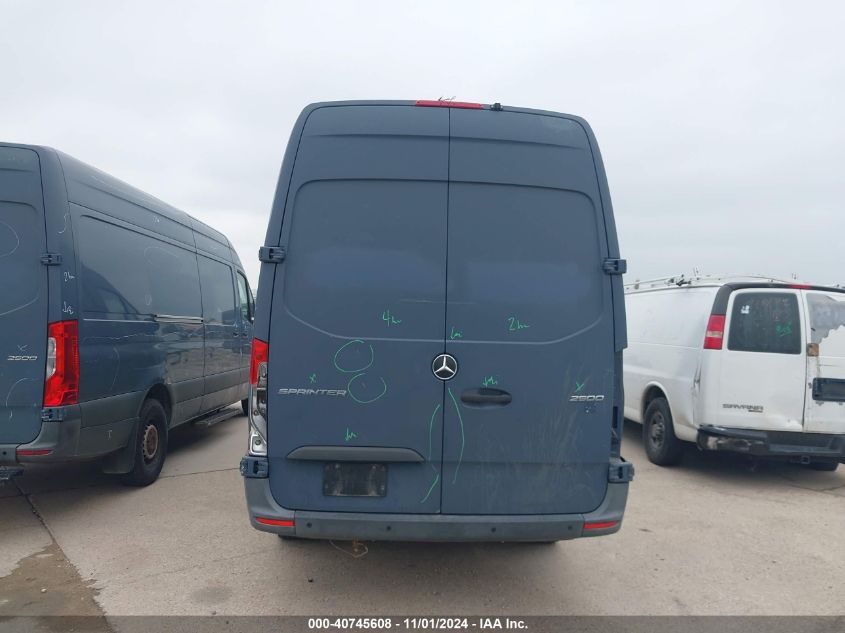 2019 Mercedes-Benz Sprinter 2500 High Roof V6 VIN: WD4PF1CD6KP131189 Lot: 40745608