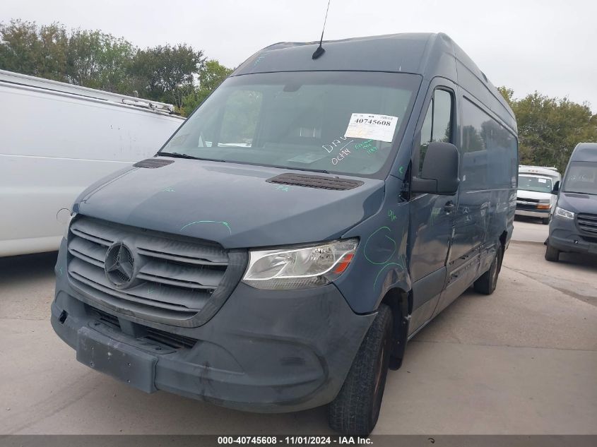 2019 Mercedes-Benz Sprinter 2500 High Roof V6 VIN: WD4PF1CD6KP131189 Lot: 40745608