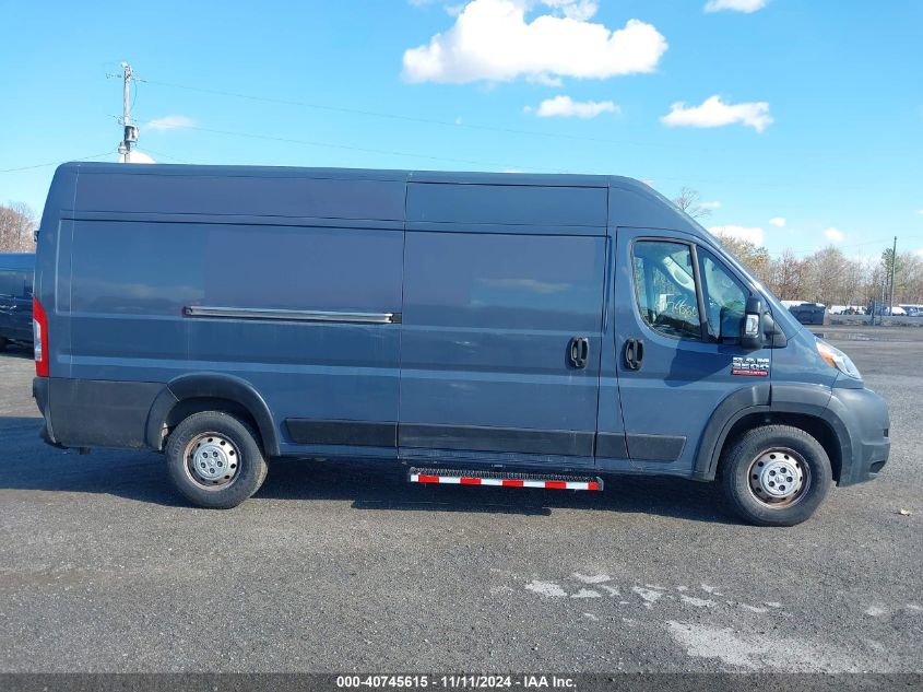 2019 Ram Promaster 3500 Cargo Van High Roof 159 Wb Ext VIN: 3C6URVJG9KE560147 Lot: 40745615