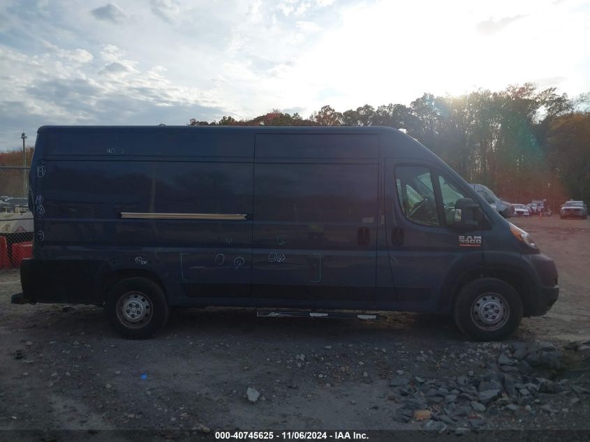 2020 Ram Promaster 3500 Cargo Van High Roof 159 Wb Ext VIN: 3C6URVJG5LE112490 Lot: 40745625