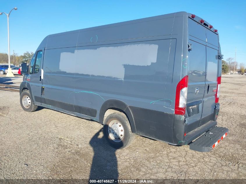 2020 Ram Promaster 3500 Cargo Van High Roof 159 Wb Ext VIN: 3C6URVJG8LE117179 Lot: 40745627