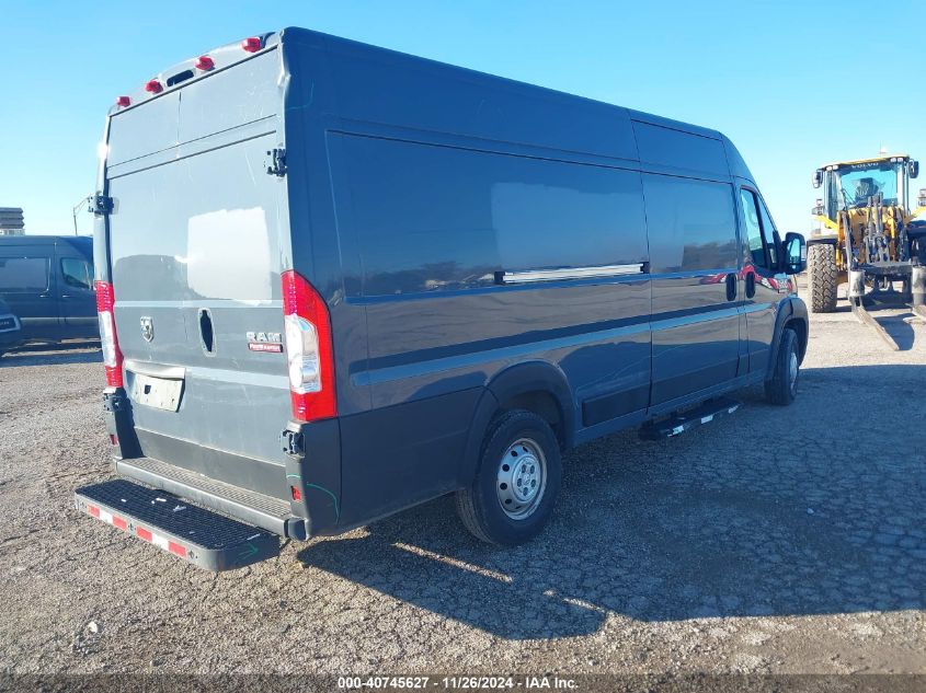 2020 Ram Promaster 3500 Cargo Van High Roof 159 Wb Ext VIN: 3C6URVJG8LE117179 Lot: 40745627