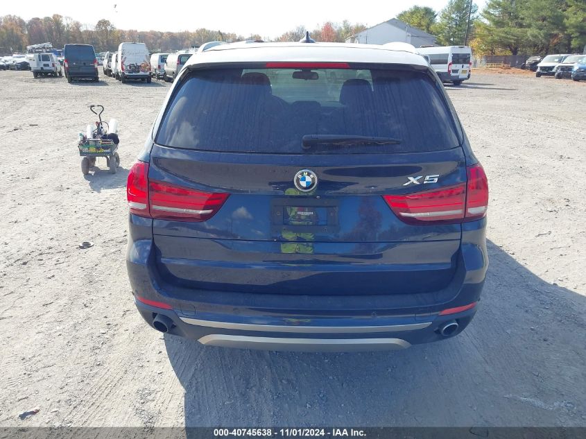 2017 BMW X5 xDrive35I VIN: 5UXKR0C38H0V72447 Lot: 40745638