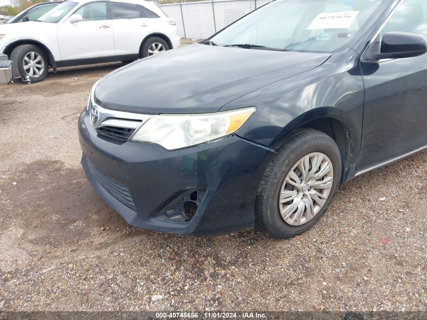 2013 Toyota Camry Le VIN: 4T1BF1FK6DU231341 Lot: 40745656