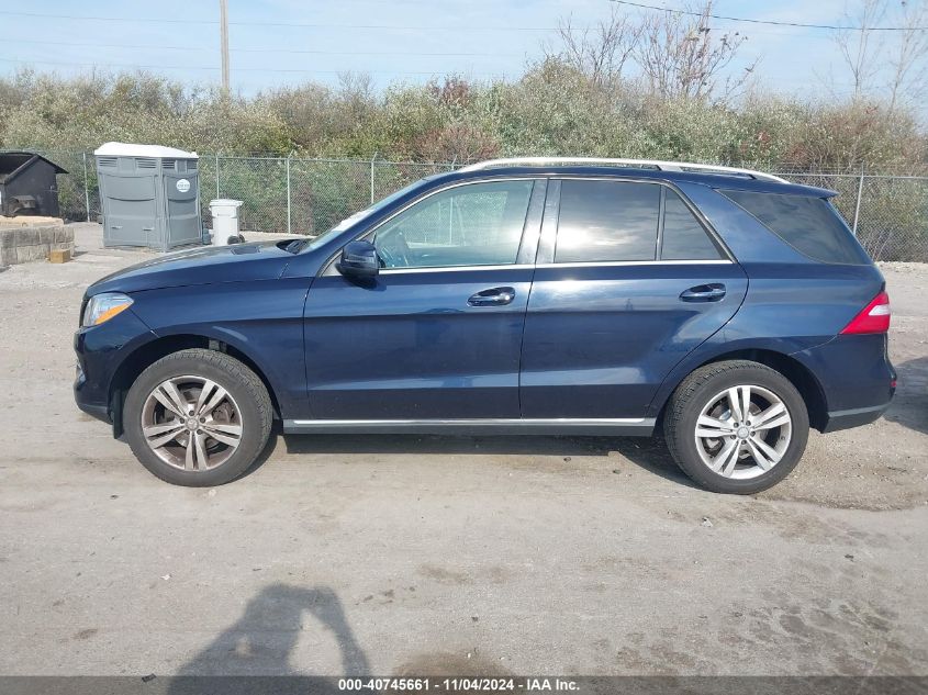 VIN 4JGDA5HB2FA525464 2015 Mercedes-Benz ML 350, 4M... no.14