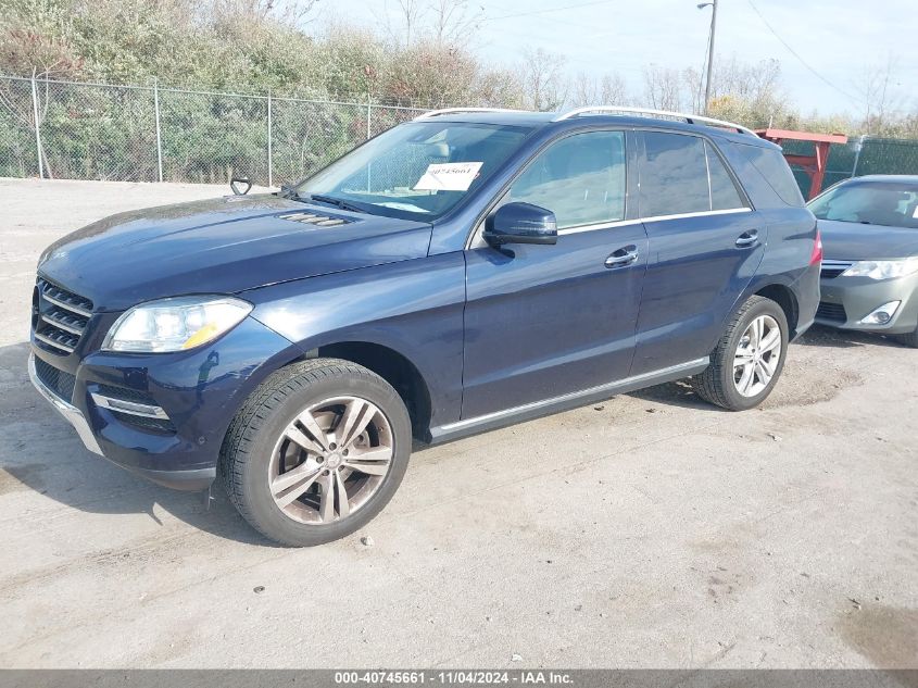 VIN 4JGDA5HB2FA525464 2015 Mercedes-Benz ML 350, 4M... no.2