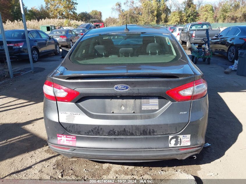 2015 FORD FUSION SE - 3FA6P0H72FR109016