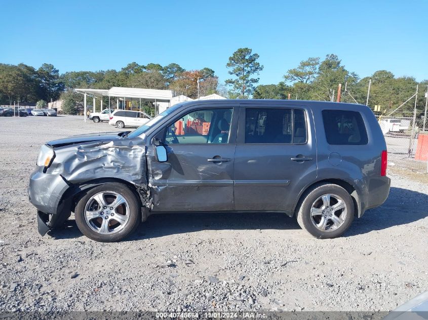 2012 Honda Pilot Ex-L VIN: 5FNYF4H71CB044847 Lot: 40745664