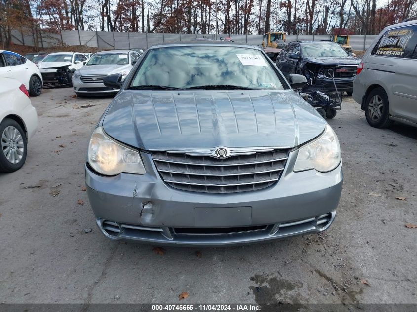 2008 Chrysler Sebring Lx VIN: 1C3LC45KX8N288103 Lot: 40745665