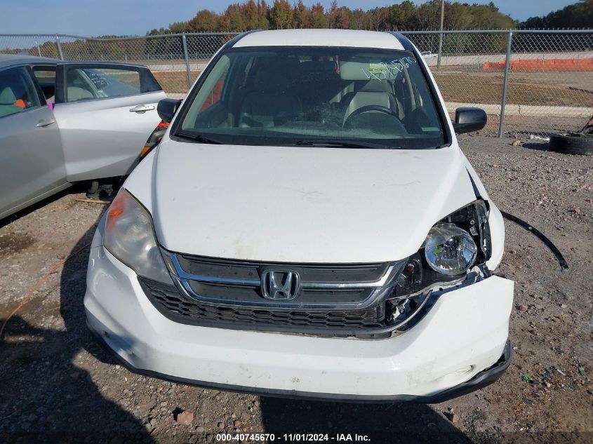 2010 Honda Cr-V Lx VIN: JHLRE3H37AC011671 Lot: 40745670