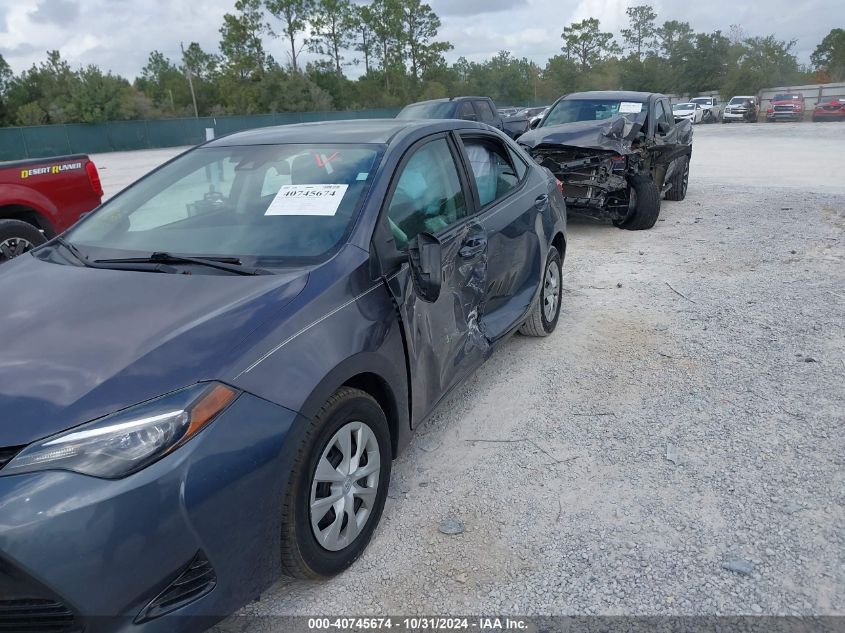 2017 Toyota Corolla L VIN: 5YFBURHE0HP666164 Lot: 40745674