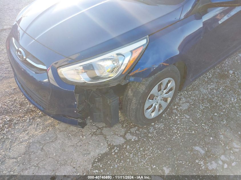 2016 HYUNDAI ACCENT VIN: KMHCT4AE5GU120803
