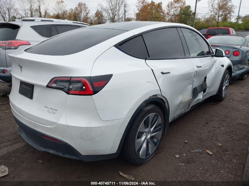 VIN 5YJYGDEE7MF083718 2021 Tesla Model Y, Long Rang... no.4