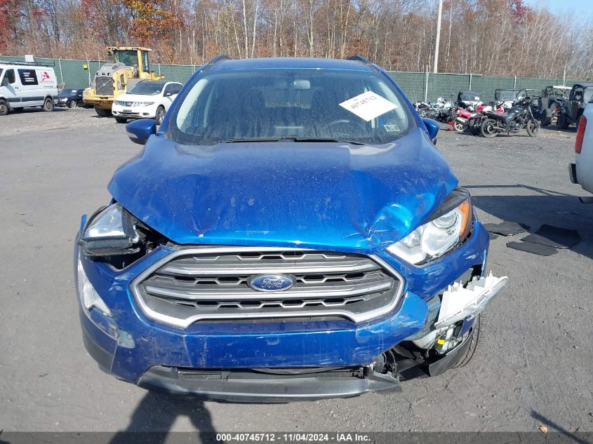 2020 Ford Ecosport Se VIN: MAJ6S3GL1LC348436 Lot: 40745712