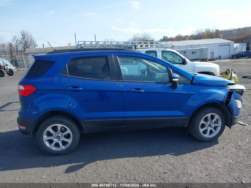 2020 Ford Ecosport Se VIN: MAJ6S3GL1LC348436 Lot: 40745712