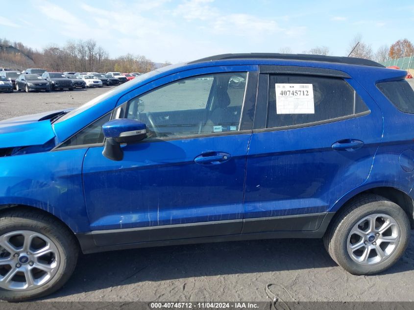2020 FORD ECOSPORT SE - MAJ6S3GL1LC348436