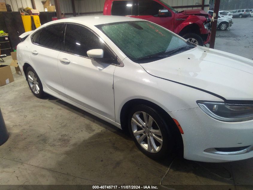 2016 Chrysler 200 Limited VIN: 1C3CCCAB1GN106173 Lot: 40745717