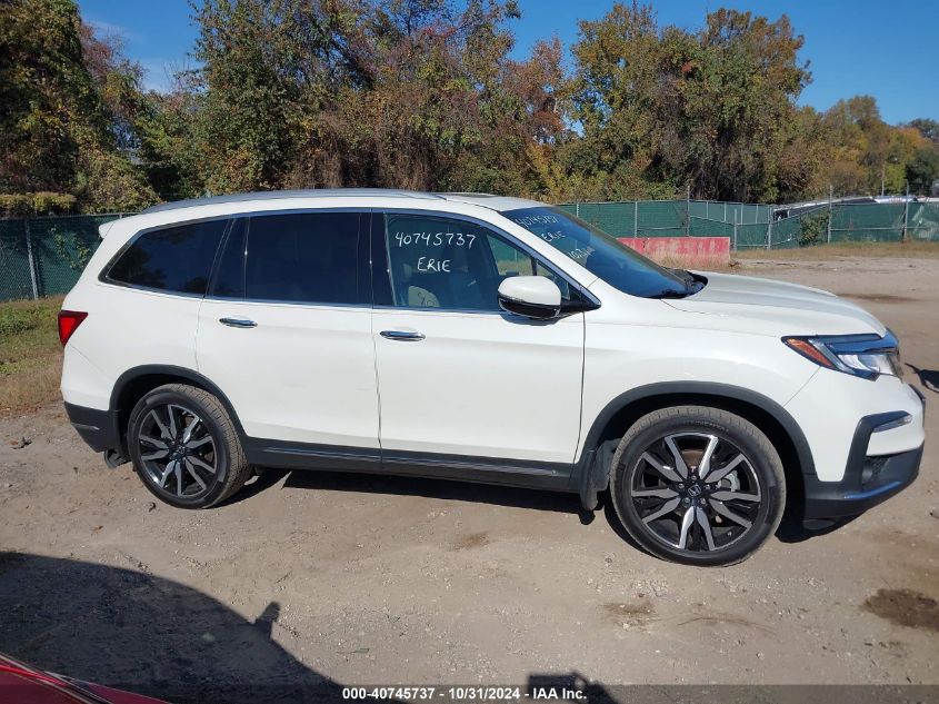 2019 Honda Pilot Elite VIN: 5FNYF6H0XKB036646 Lot: 40745737