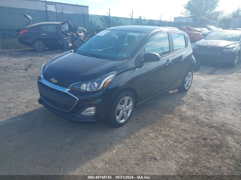 VIN KL8CB6SA1KC810473 2019 Chevrolet Spark, Ls Cvt no.2