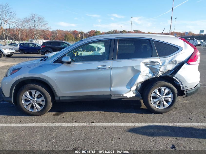 2014 Honda Cr-V Ex-L VIN: 2HKRM4H75EH687782 Lot: 40745765