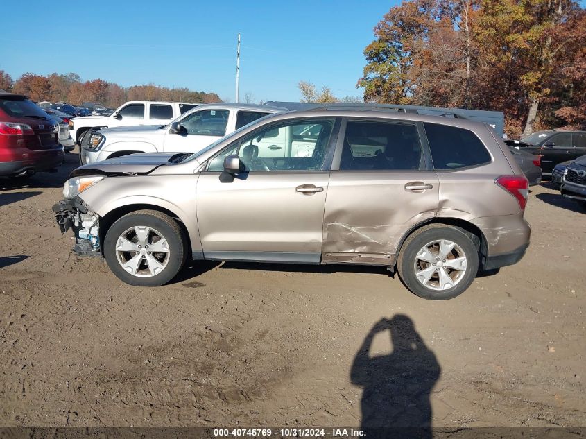 2015 Subaru Forester 2.5I Premium VIN: JF2SJADC9FH512254 Lot: 40745769