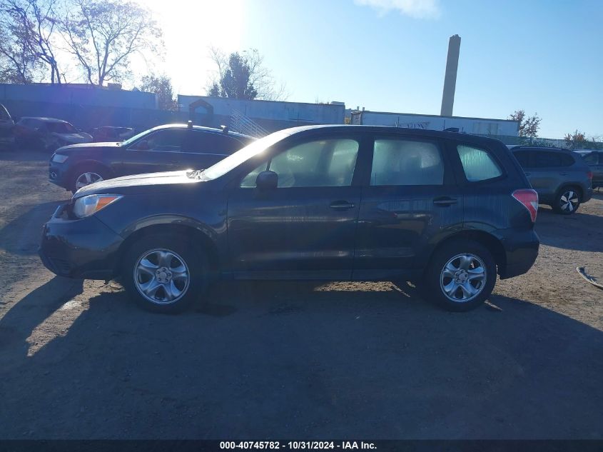 2016 Subaru Forester 2.5I VIN: JF2SJAACXGH409186 Lot: 40745782