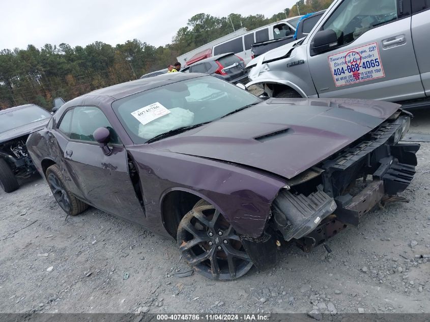 2022 Dodge Challenger Sxt VIN: 2C3CDZAG2NH233483 Lot: 40745786