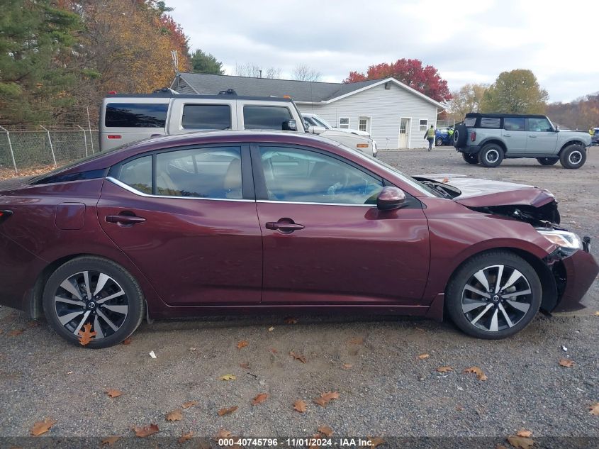 2022 Nissan Sentra Sv Xtronic Cvt VIN: 3N1AB8CV5NY221372 Lot: 40745796