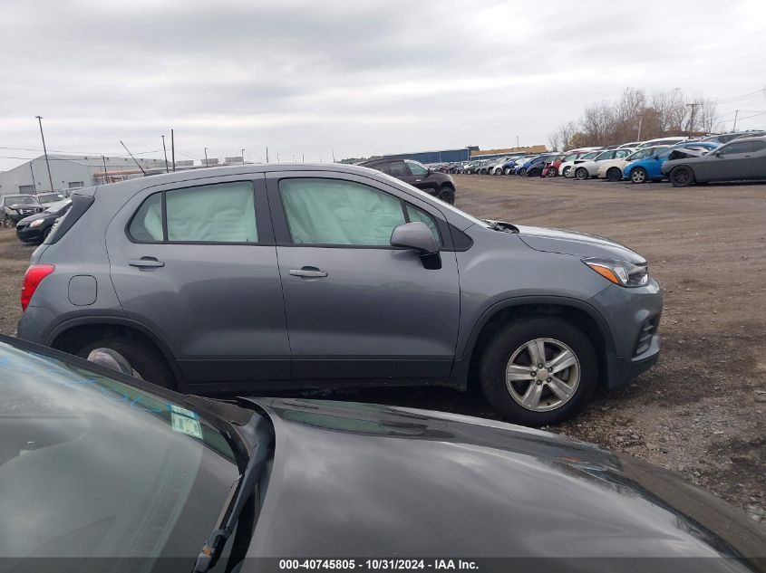 2020 Chevrolet Trax Awd Ls VIN: 3GNCJNSB1LL274800 Lot: 40745805