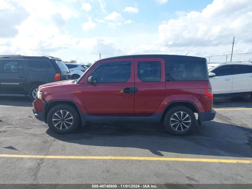 2009 Honda Element Lx VIN: 5J6YH18319L003804 Lot: 40745808