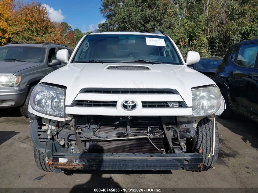 2005 Toyota 4Runner Sr5 Sport V8 VIN: JTEZT14R250021559 Lot: 40745833