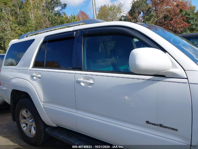 2005 Toyota 4Runner Sr5 Sport V8 VIN: JTEZT14R250021559 Lot: 40745833